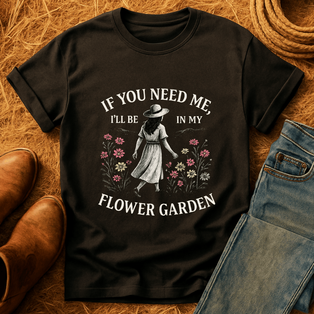 In My Flower Garden T-Shirt