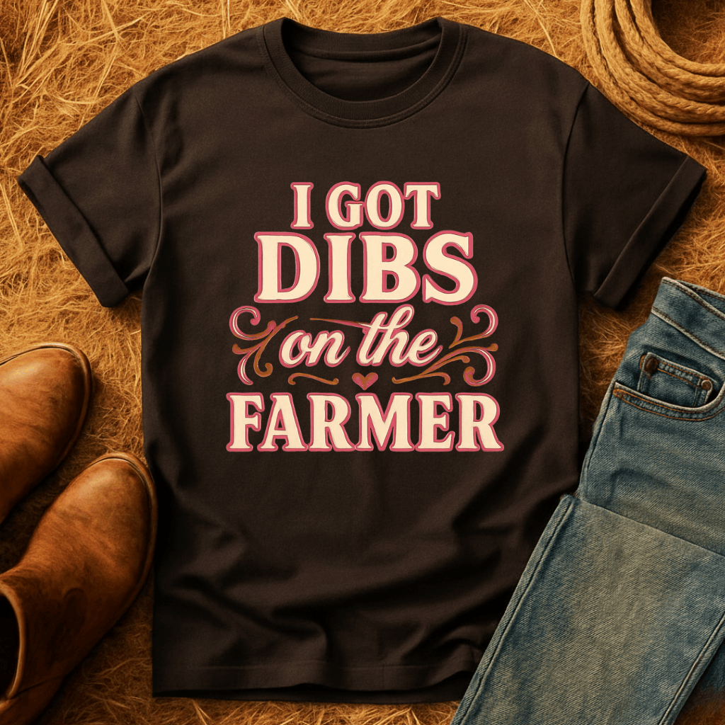 Dibs On The Farmer T-Shirt