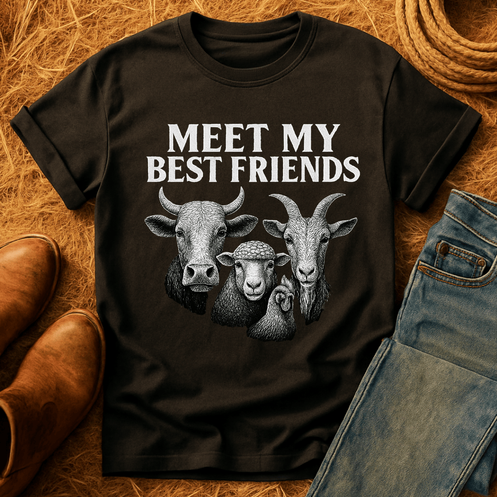 Best Friends Farm Animals T-Shirt