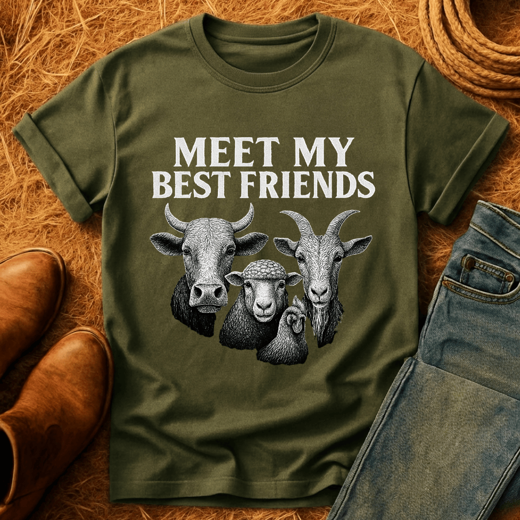 Best Friends Farm Animals T-Shirt