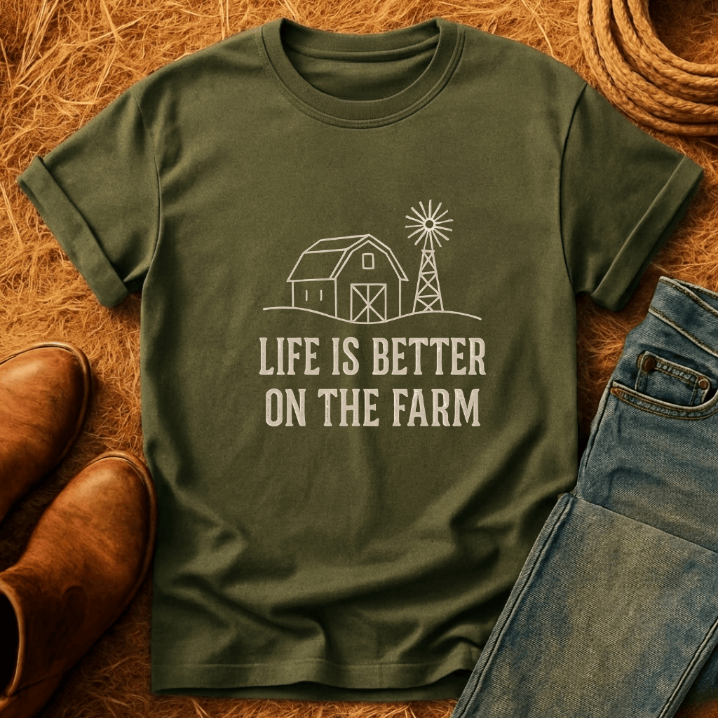 Better on the Farm T-Shirt