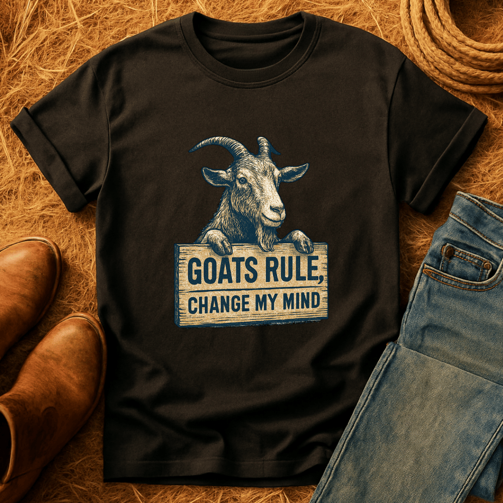Change My Mind Goats T-Shirt