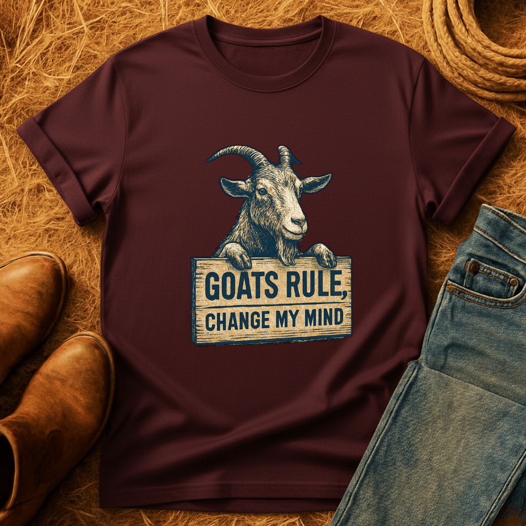 Change My Mind Goats T-Shirt
