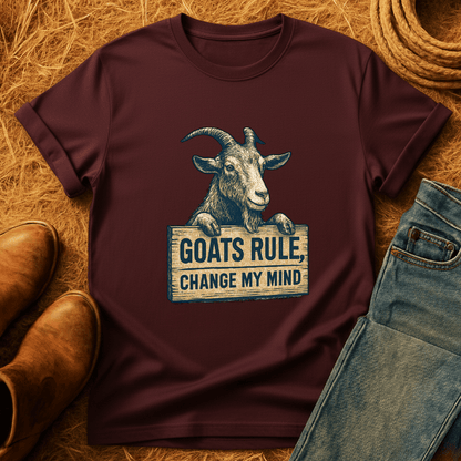 Change My Mind Goats T-Shirt