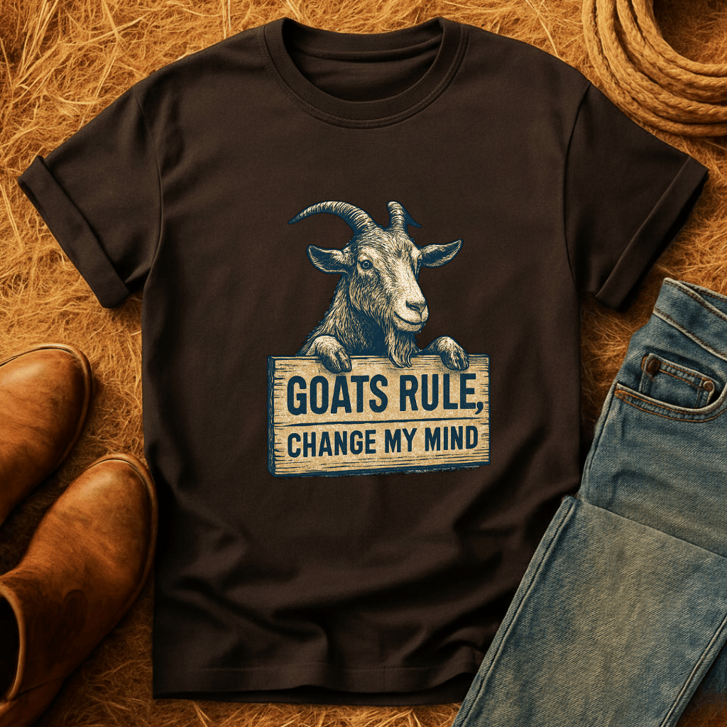 Change My Mind Goats T-Shirt