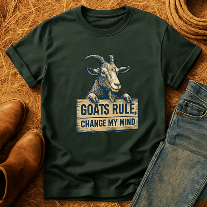 Change My Mind Goats T-Shirt