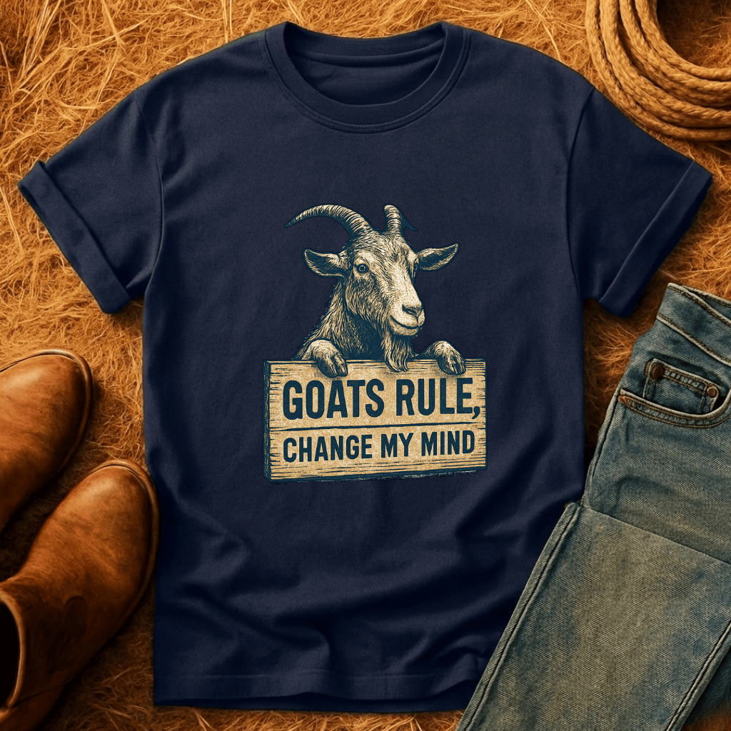 Change My Mind Goats T-Shirt