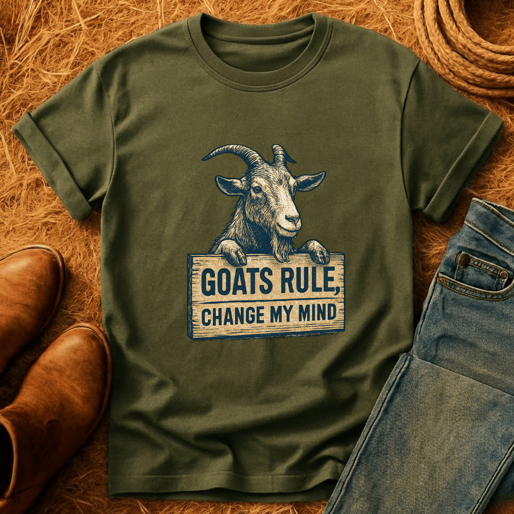 Change My Mind Goats T-Shirt