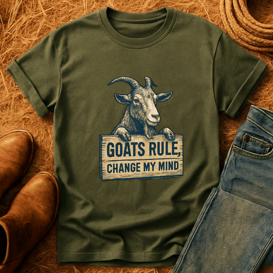 Change My Mind Goats T-Shirt