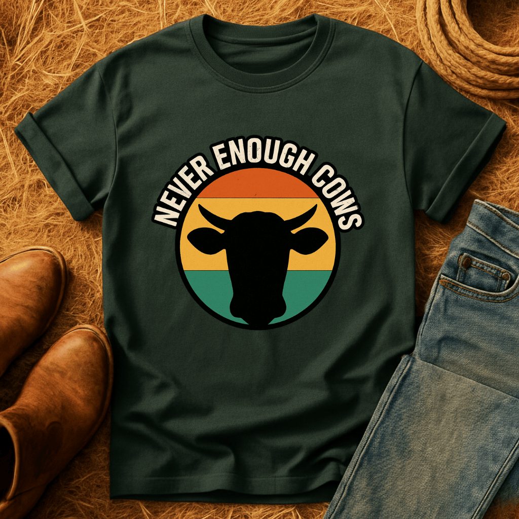 Never Enough Cows T-Shirt