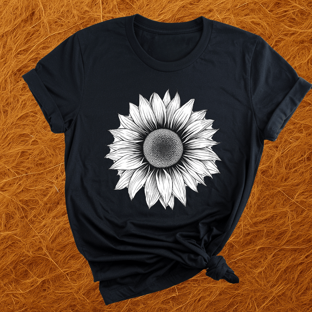 Graphic Sunflower T-Shirt