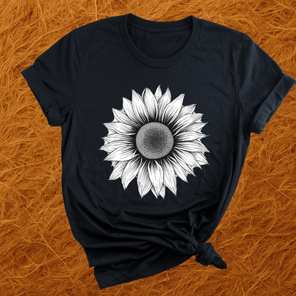 Graphic Sunflower T-Shirt