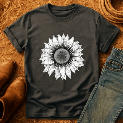 Graphic Sunflower T-Shirt