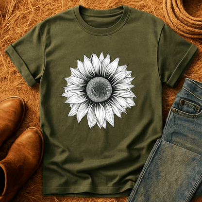 Graphic Sunflower T-Shirt