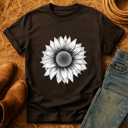 Graphic Sunflower T-Shirt