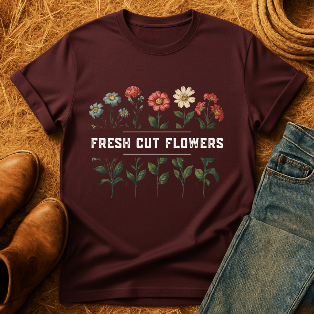 Fresh Cut Flowers T-Shirt