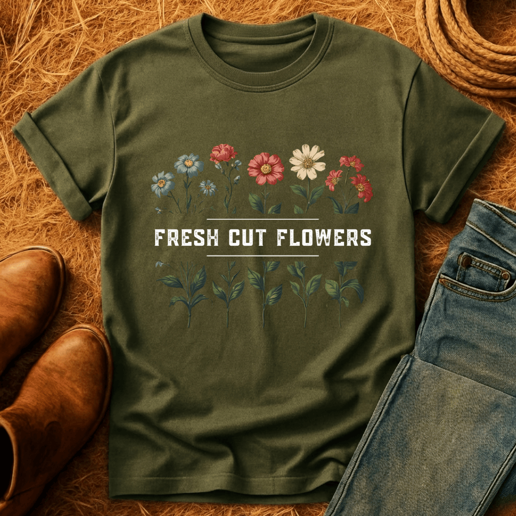 Fresh Cut Flowers T-Shirt