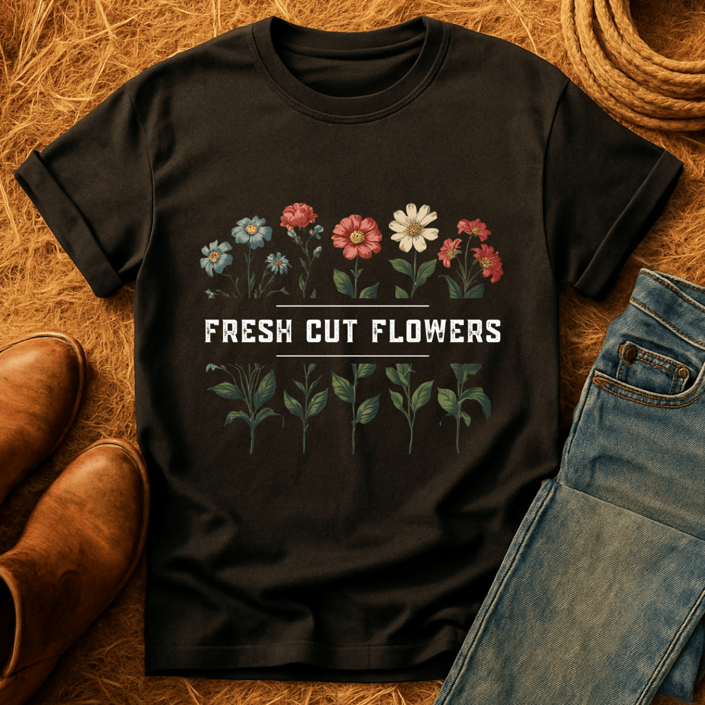 Fresh Cut Flowers T-Shirt