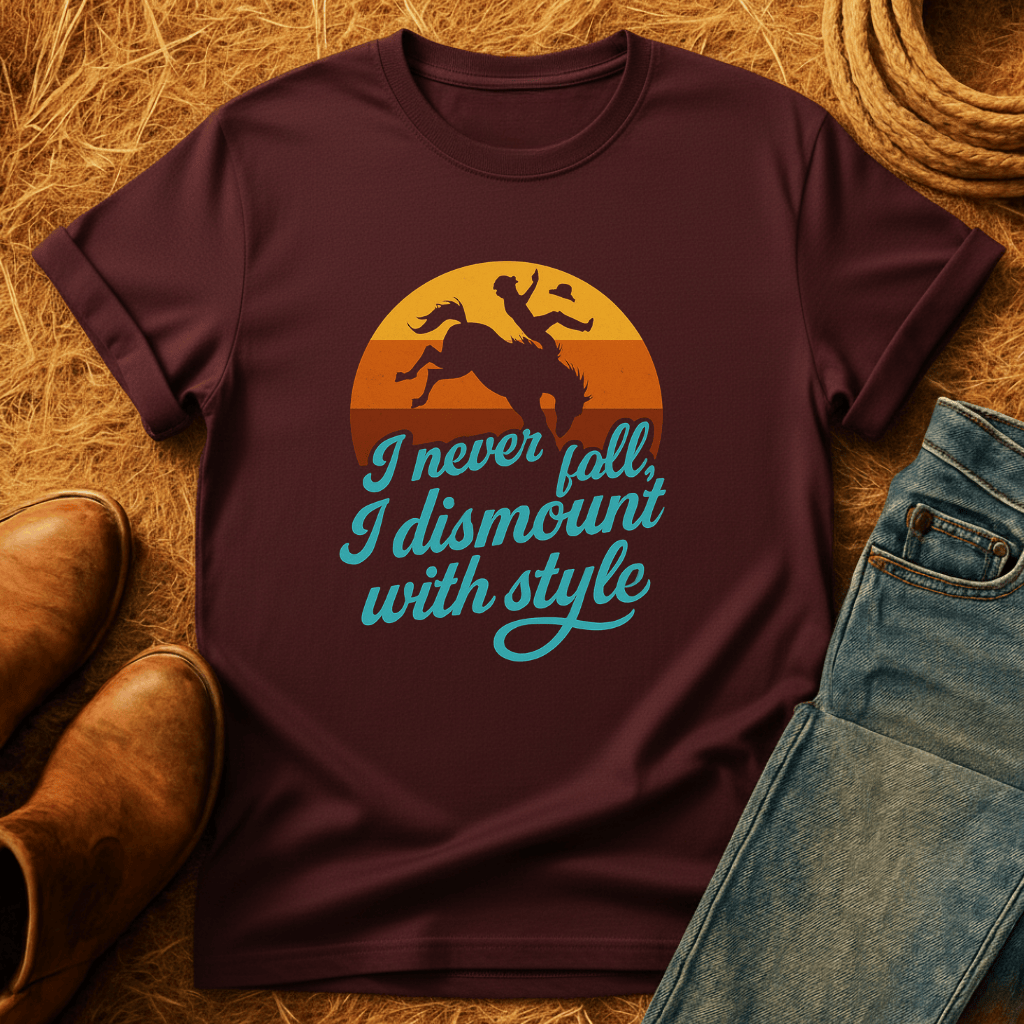 Dismount With Style T-Shirt
