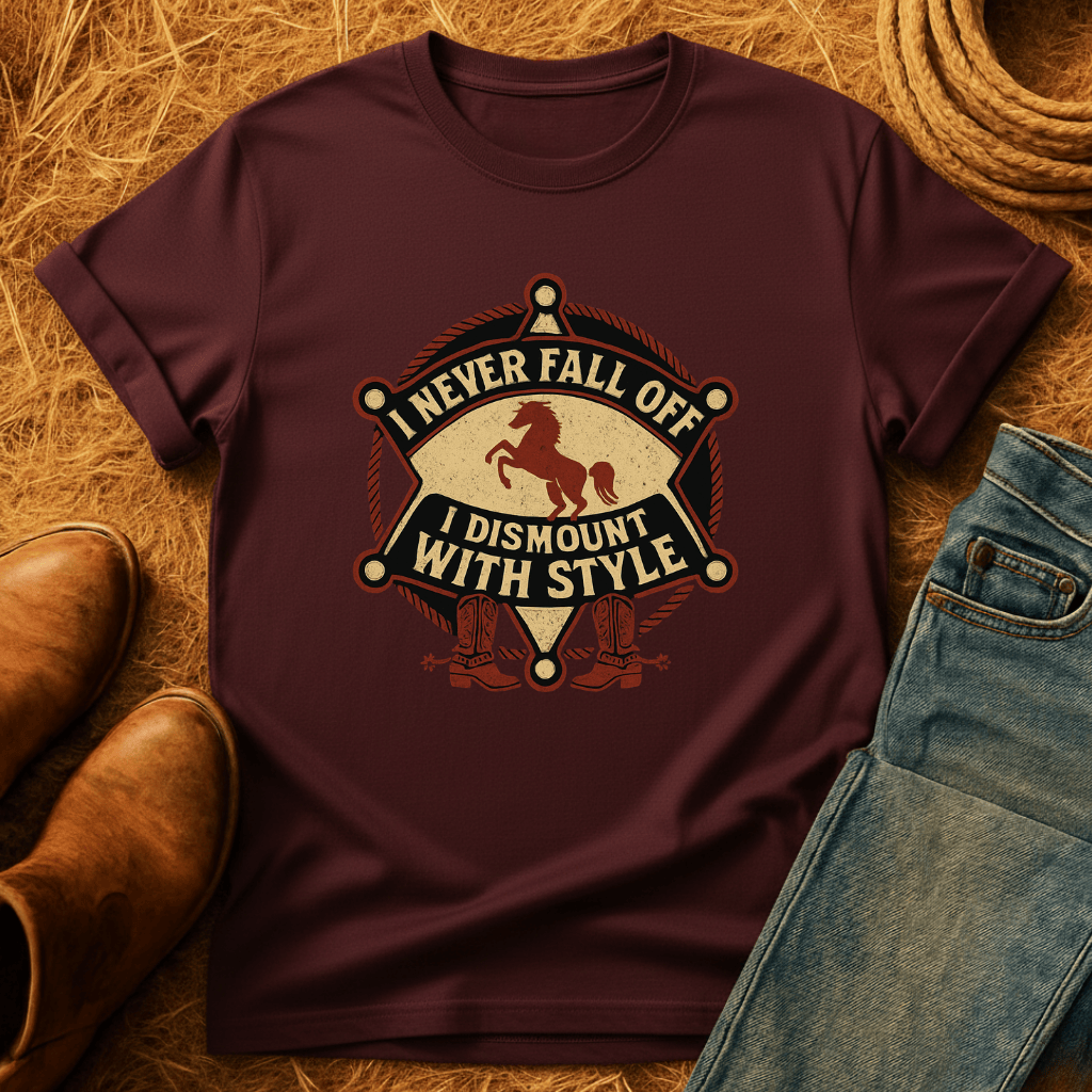 Dismount With Style T-Shirt