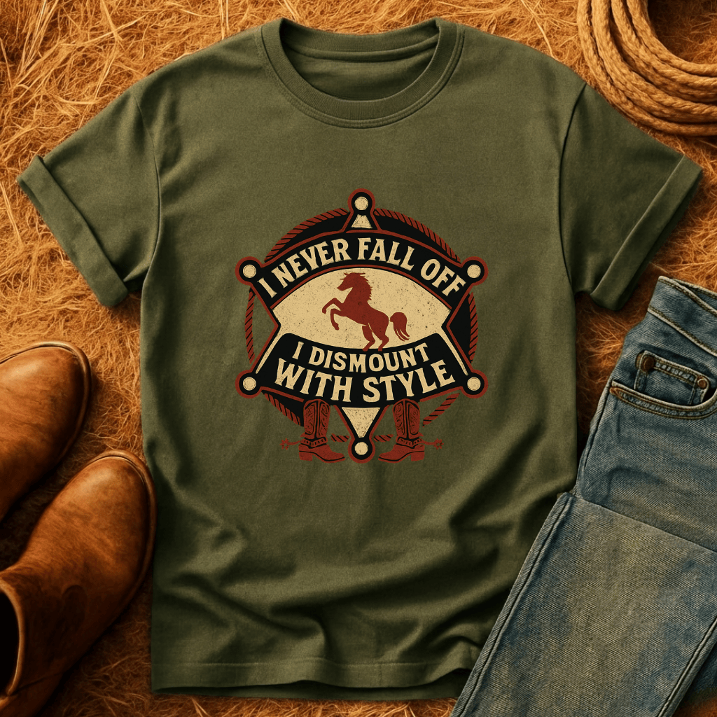 Dismount With Style T-Shirt