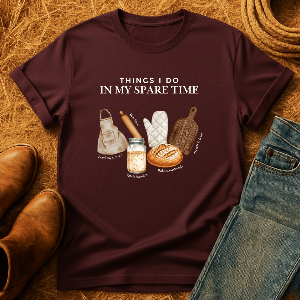 Baking In Spare Time T-Shirt