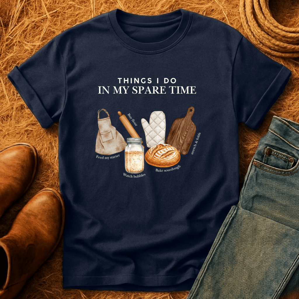 Baking In Spare Time T-Shirt