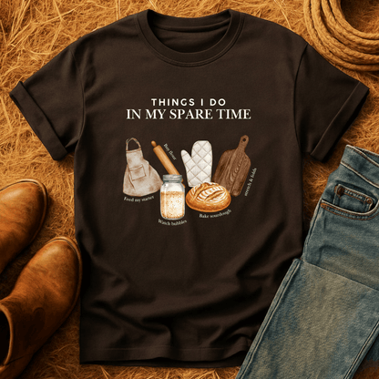 Baking In Spare Time T-Shirt