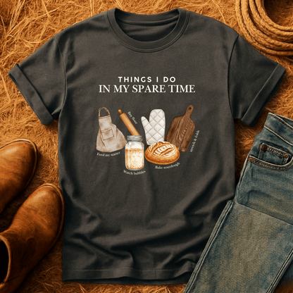 Baking In Spare Time T-Shirt