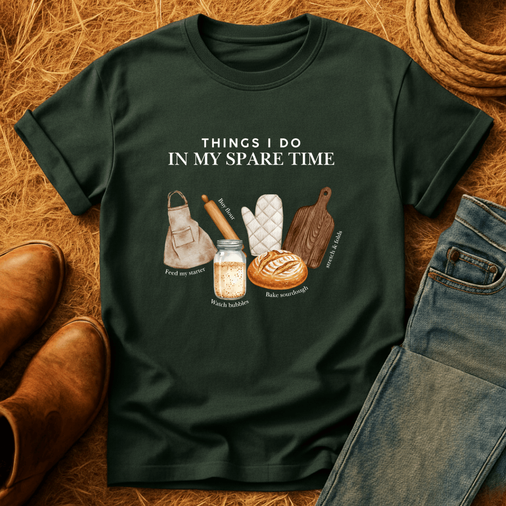 Baking In Spare Time T-Shirt