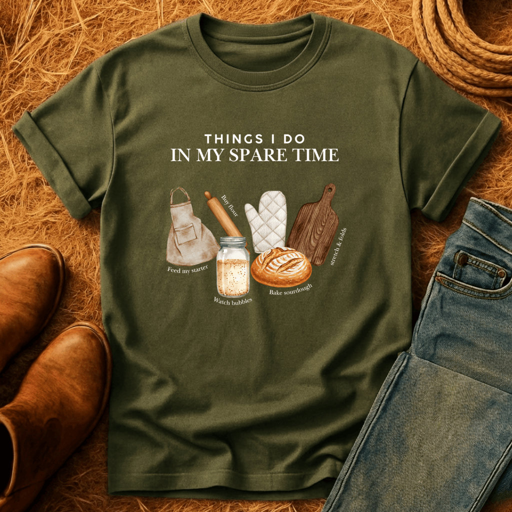 Baking In Spare Time T-Shirt
