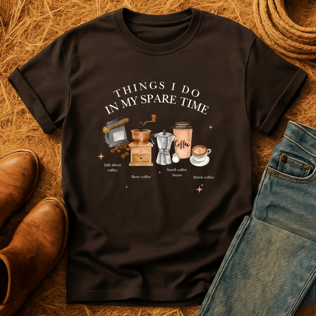 Coffee In Spare Time T-Shirt