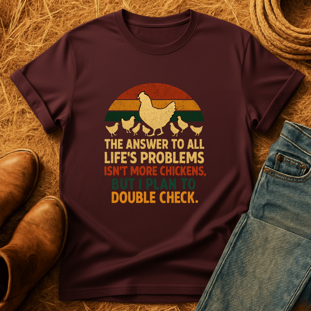 Chickens Solve Problems T-Shirt