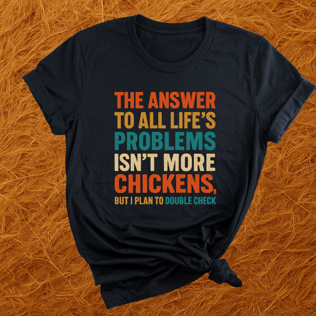 Chickens Solve Problems T-Shirt