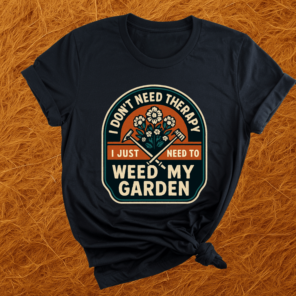 Weed My Garden Therapy T-Shirt