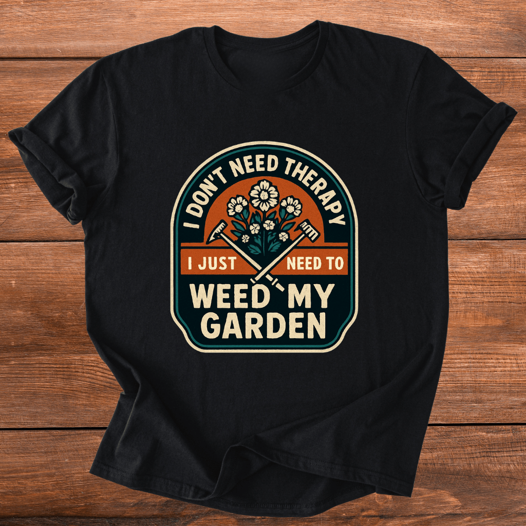 Weed My Garden Therapy T-Shirt