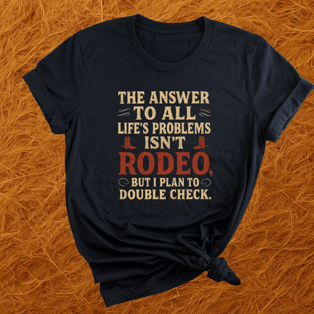 Rodeo Is The Answer T-Shirt