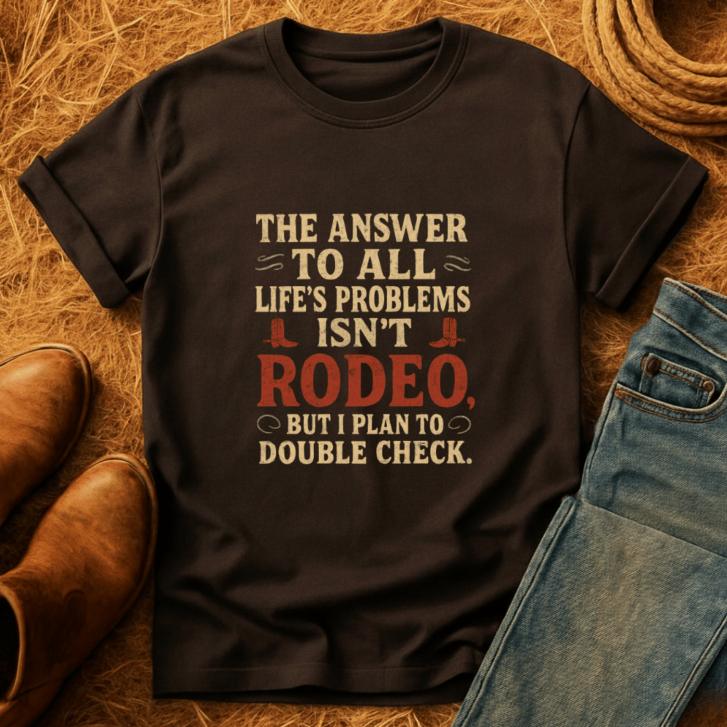 Rodeo Is The Answer T-Shirt