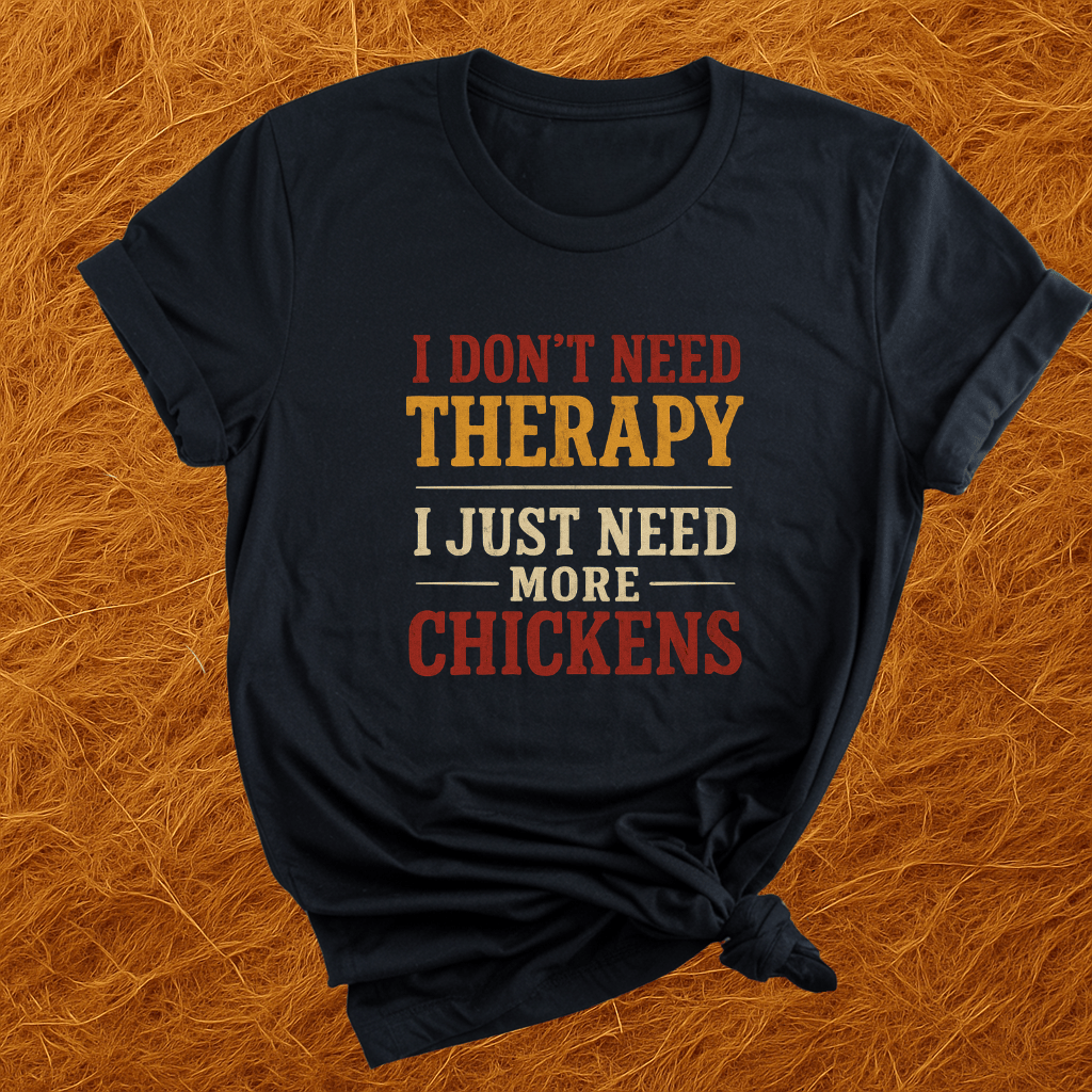 Chickens Are Therapy T-Shirt
