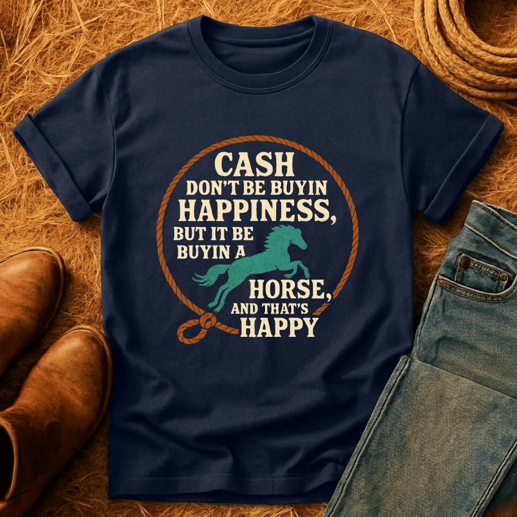 Horses Are Happy T-Shirt