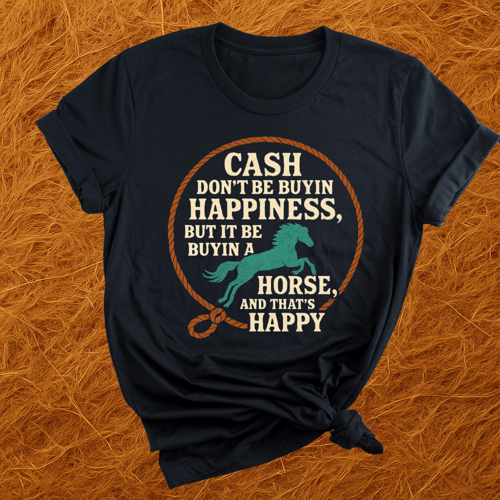 Horses Are Happy T-Shirt