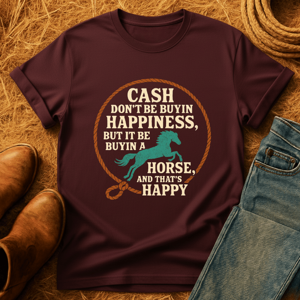 Horses Are Happy T-Shirt