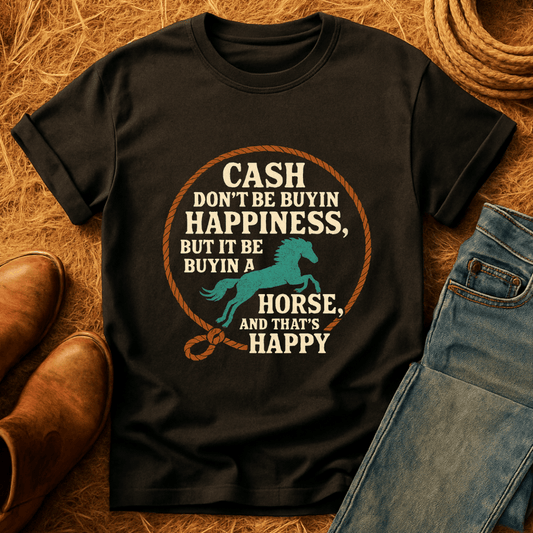 Horses Are Happy T-Shirt