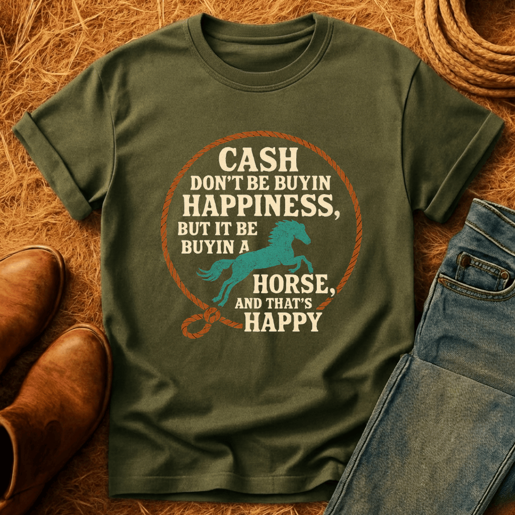 Horses Are Happy T-Shirt