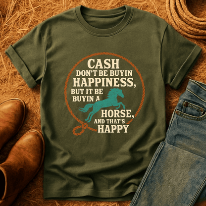 Horses Are Happy T-Shirt