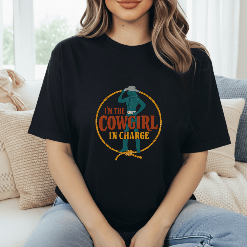 Cowgirl In Charge T-Shirt
