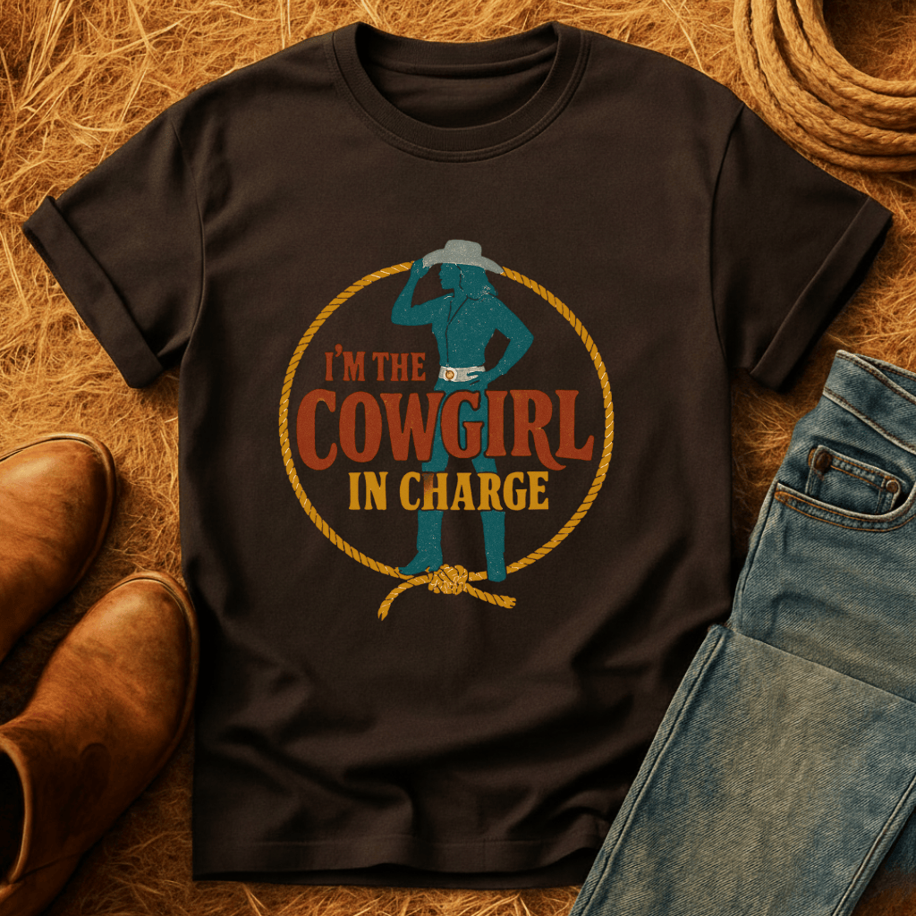 Cowgirl In Charge T-Shirt