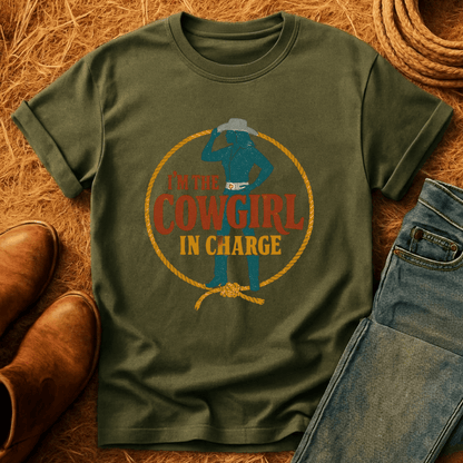 Cowgirl In Charge T-Shirt