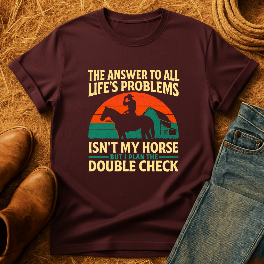 Horses Are The Answer T-Shirt