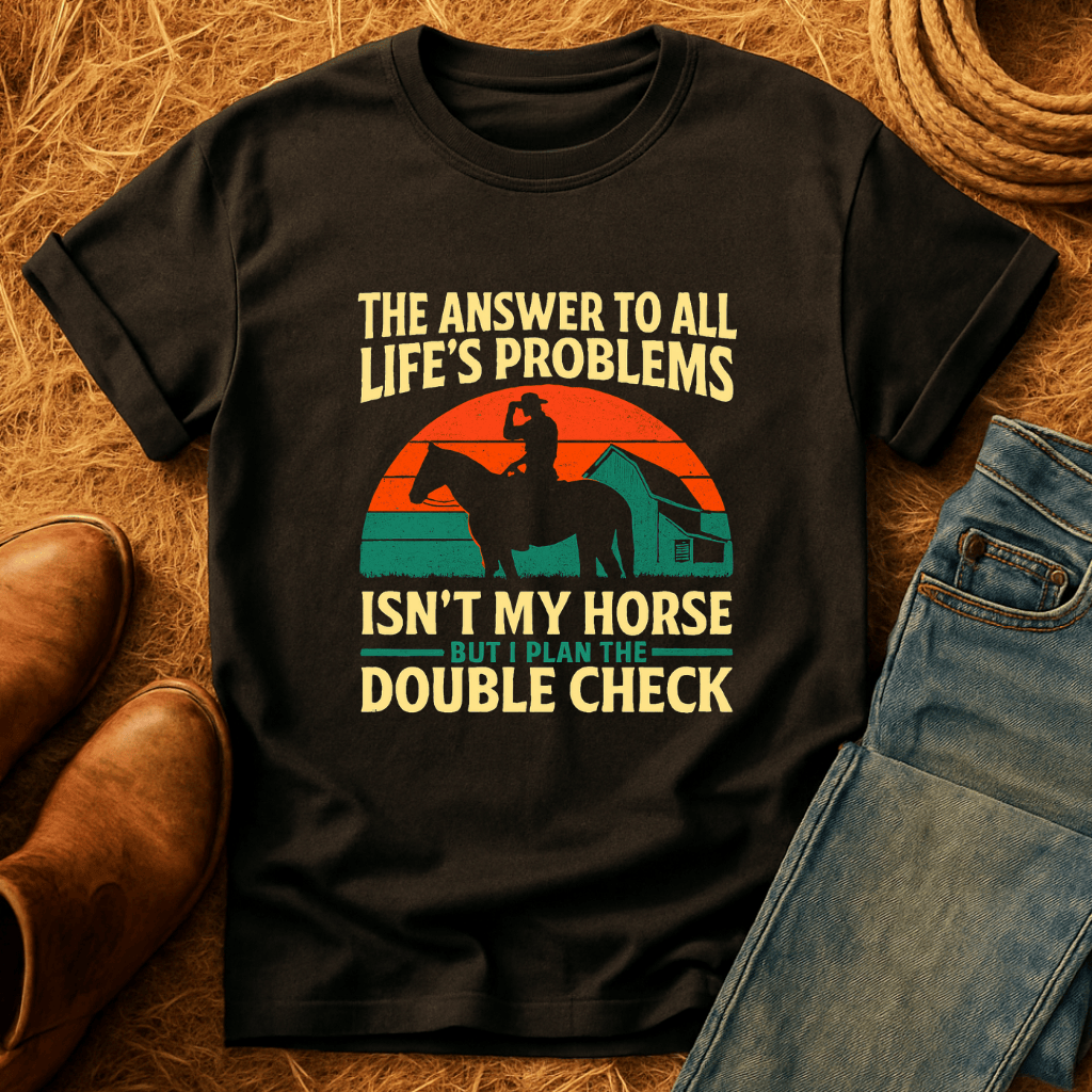 Horses Are The Answer T-Shirt